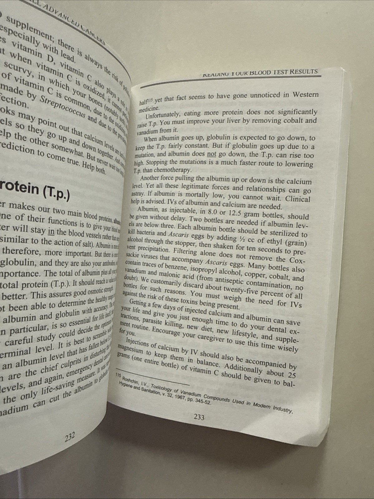 The Cure For All Advanced Cancers by Hulda Regehr Clark – Top Portion Cut