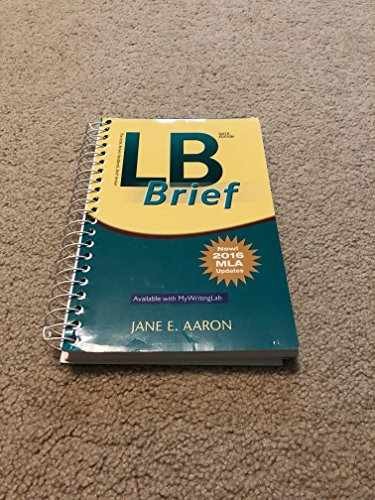 LB Brief [Untabbed Version] The – Paperback, by Jane E. Aaron – Acceptable
