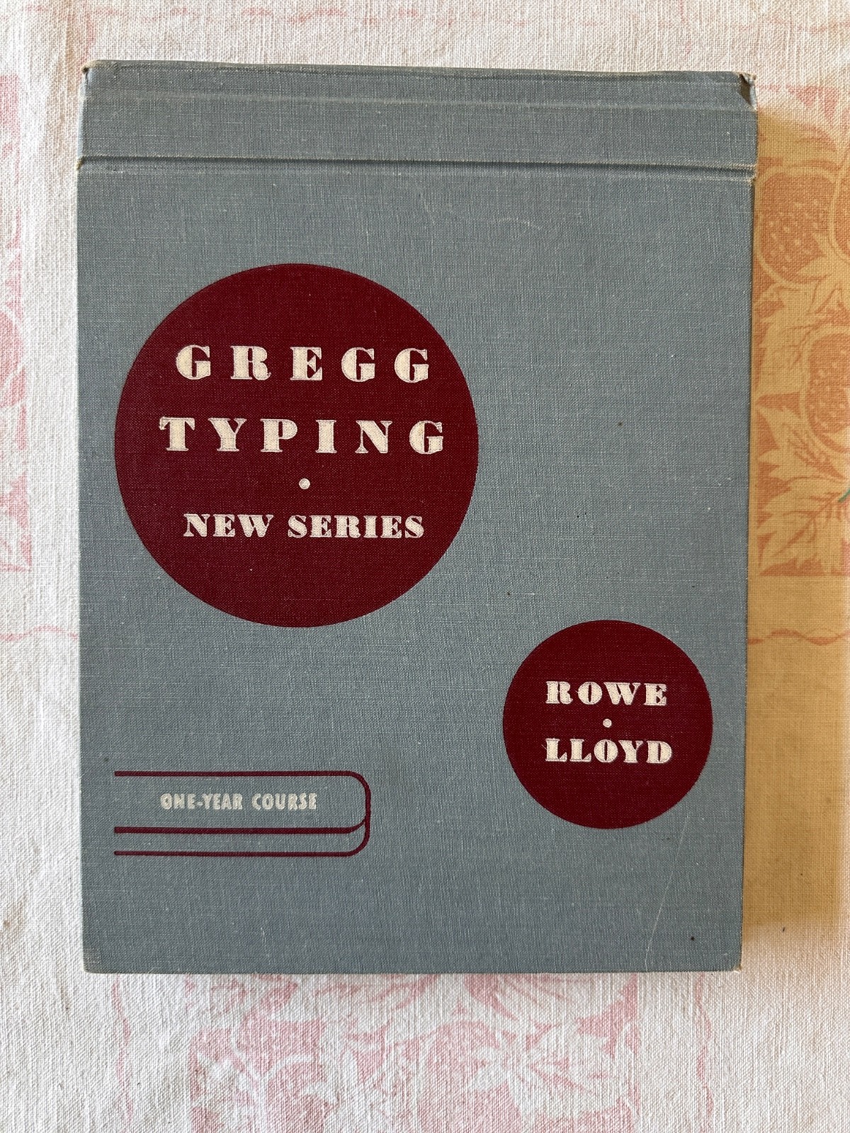 Vintage Gregg Typing Book, 1956