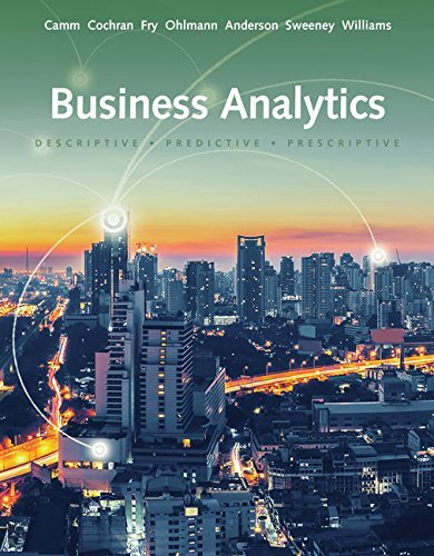 Business Analytics by Jeffrey Camm