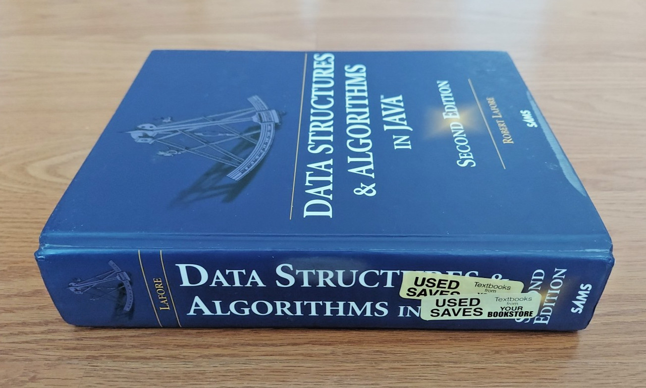 Data Structures and Algorithms in Java by Lafore Robert Second Edition 2003 Book