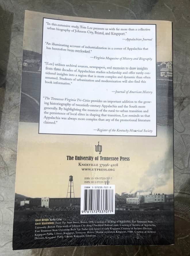 The Tennessee-Virginia Tri-Cities Urbanization in Appalachia 1900-1950