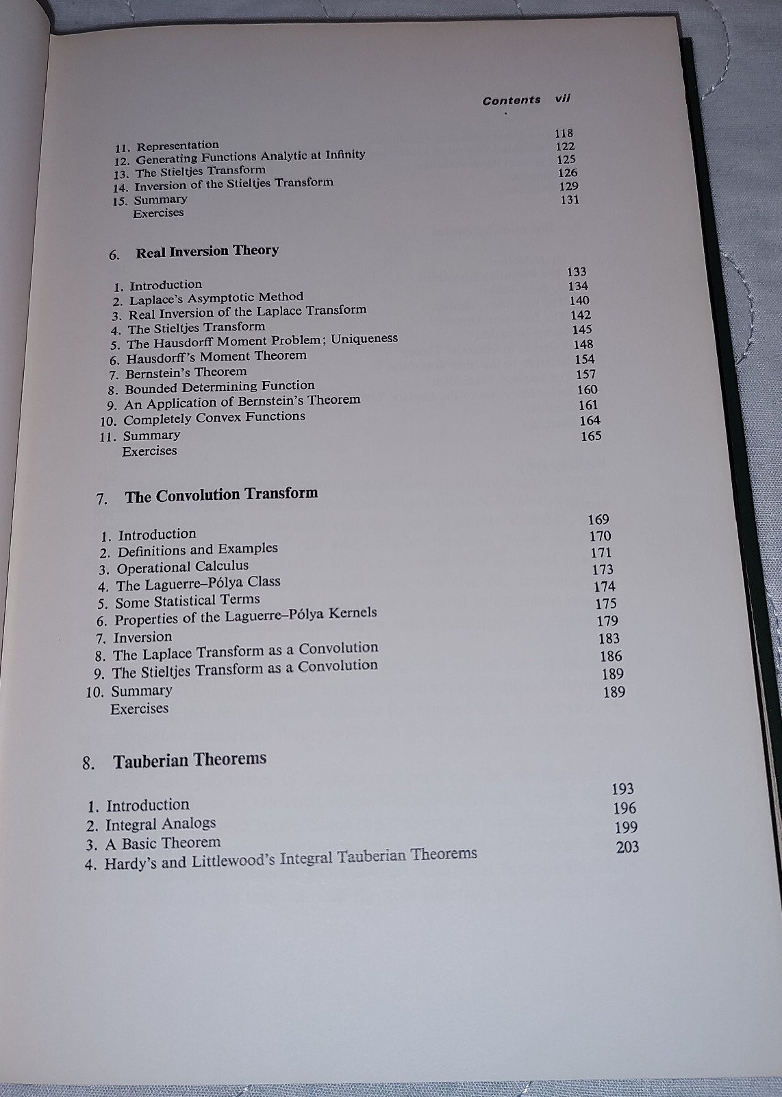 An Introduction To Transform Theory: Pure And Applied By D. Widder HC 1971