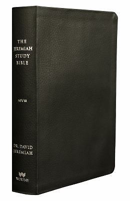 The Jeremiah Study Bible, NIV: Black Genuine Leather: What It Says. What It Mean