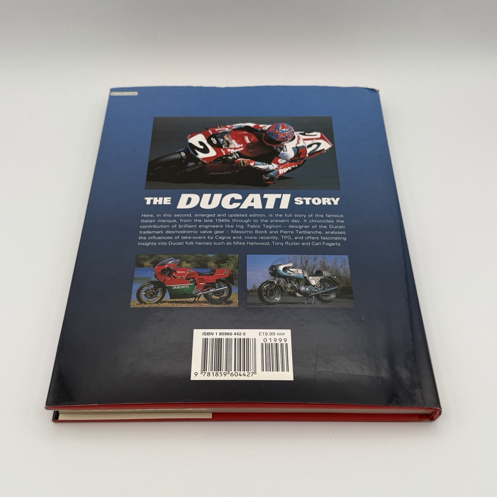 The Ducati Story by Ian Falloon Second Edition Book w/ Dust Jacket