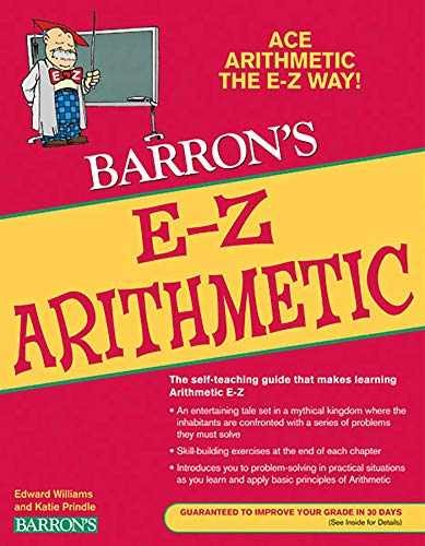E-Z Arithmetic (Barron’s – Paperback, by Williams Edward; Prindle – Acceptable n