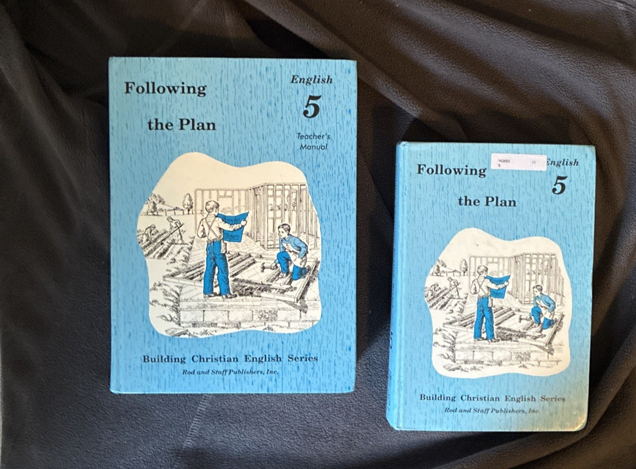 Rod and Staff Following the Plan: English 5 – Set of 2 Books, TE and Textbook