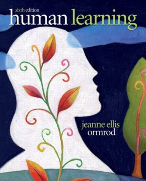 Human Learning Hardcover Jeanne Ellis Ormrod