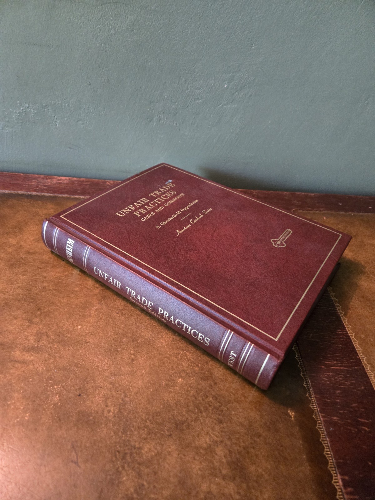Unfair Trade Practices Cases And Comments By S Chesterfield Oppenheim 1965 HC