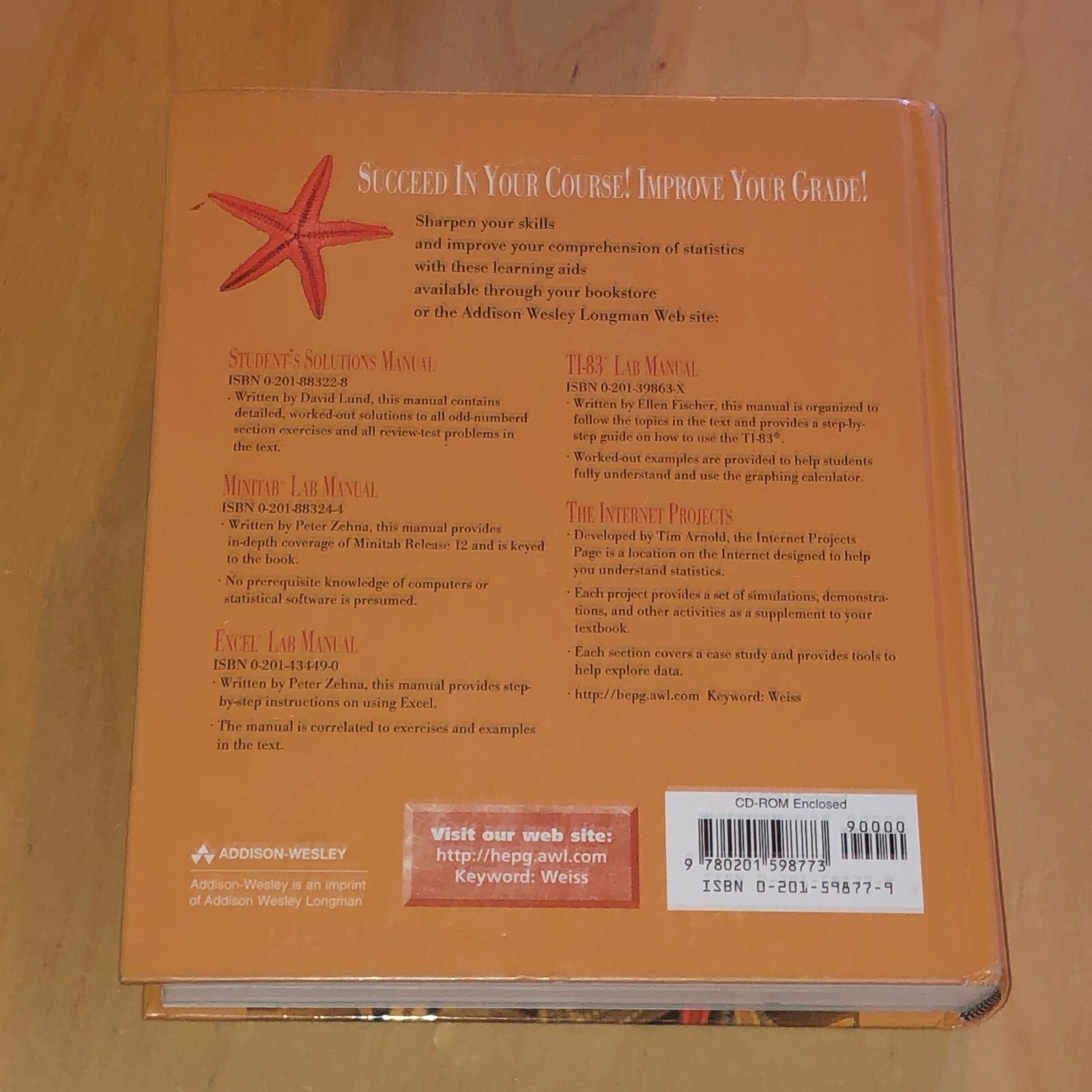 Introductory Statistics 5th Edition Neil A Weiss College Text Book Textbook