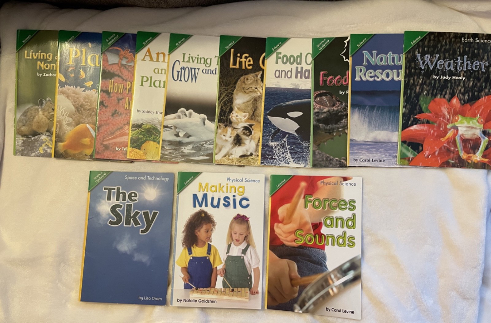 13 Scott Foresman Educational Level 1 Booklets with various topics