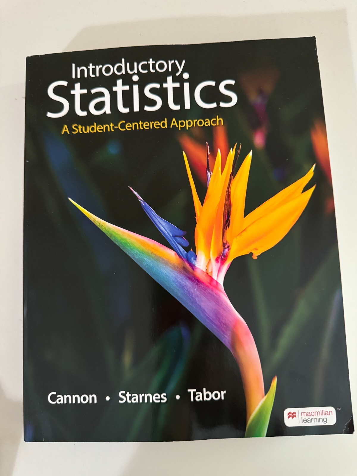 Introductory Statistics A Student Centered Approach Cannon Starnes Tabor