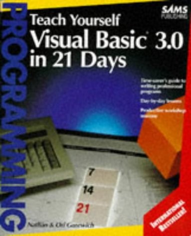 SAMS TEACH YOURSELF VISUAL BASIC IN 21 DAYS By Nathan & Ori Gurewich **Mint**