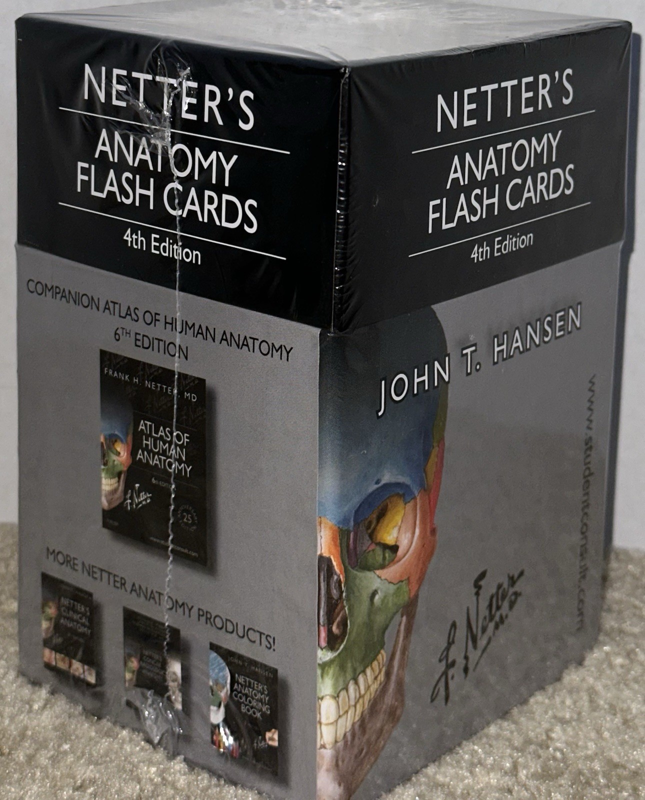 Netter Basic Science Ser Netter’s Anatomy Flash Cards With Online Student Sealed