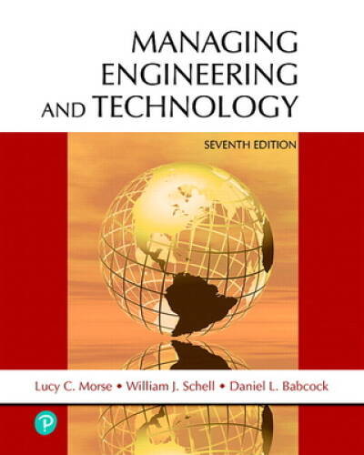Managing Engineering and Technology (7th Edition) – Hardcover – GOOD