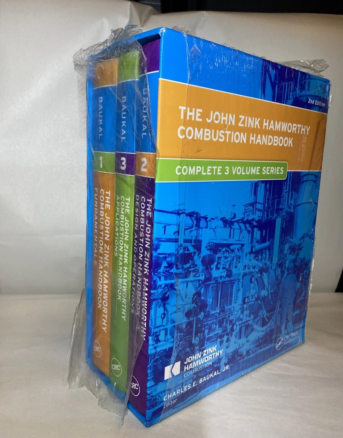 The John Zink Hamworthy Combustion Handbook: Three-Volume Set by Charles E. Bauk