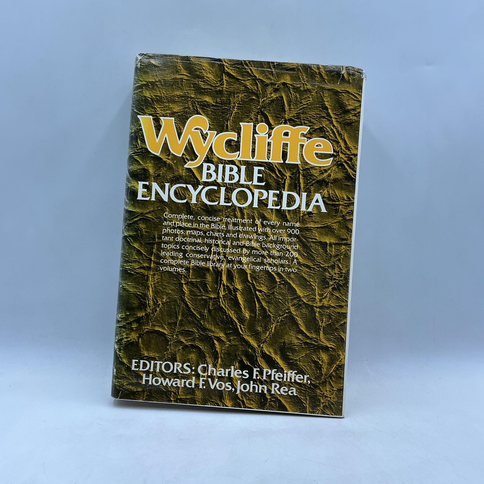 Pfeiffer Vos Rea Wycliffe Bible Encyclopedia Volume 2 K-Z Moody Green DJ HC 1975