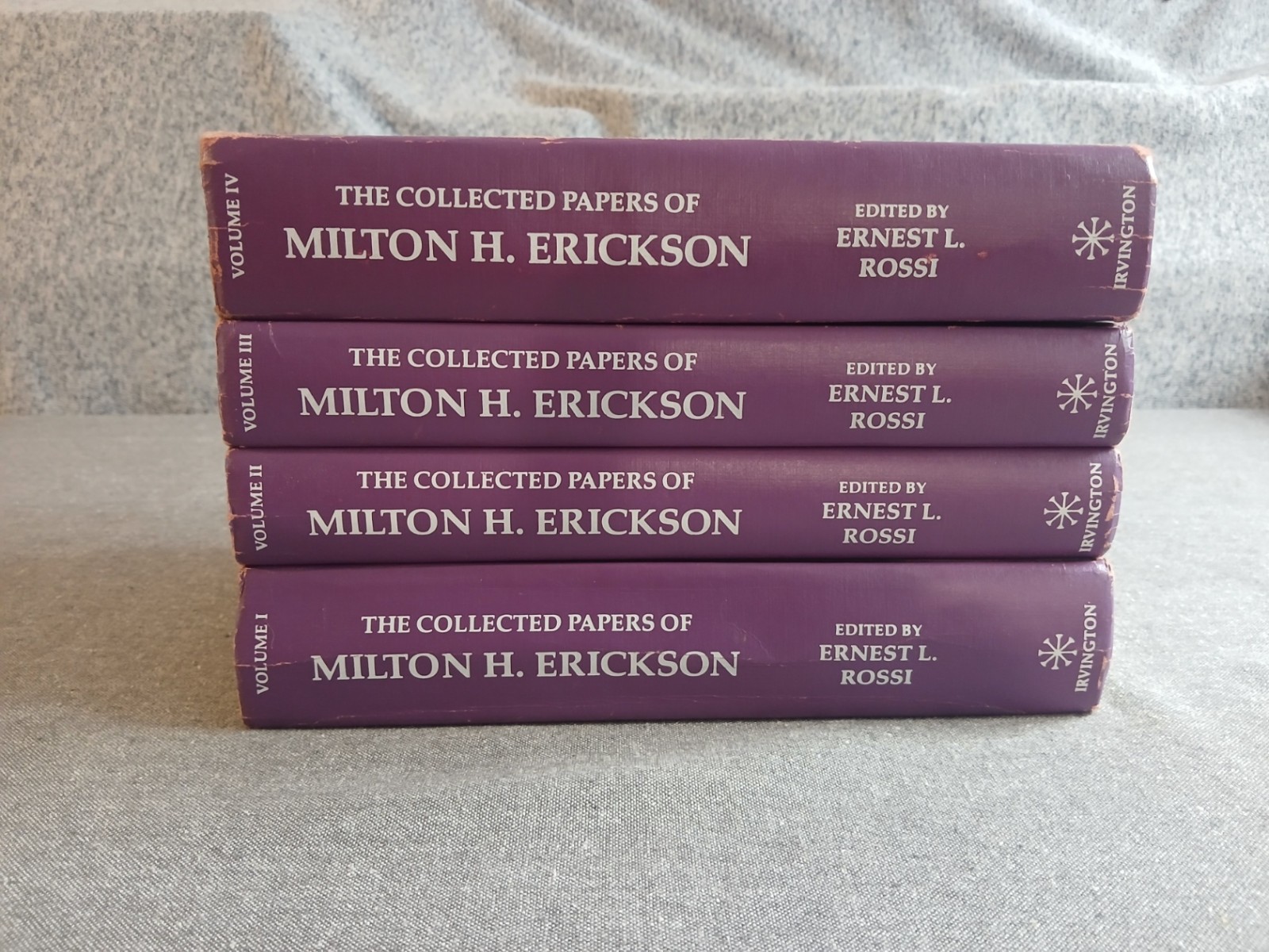 Collected Papers of Milton H. Erickson, Vol I, II, III, IV – 1980 – Hardcover