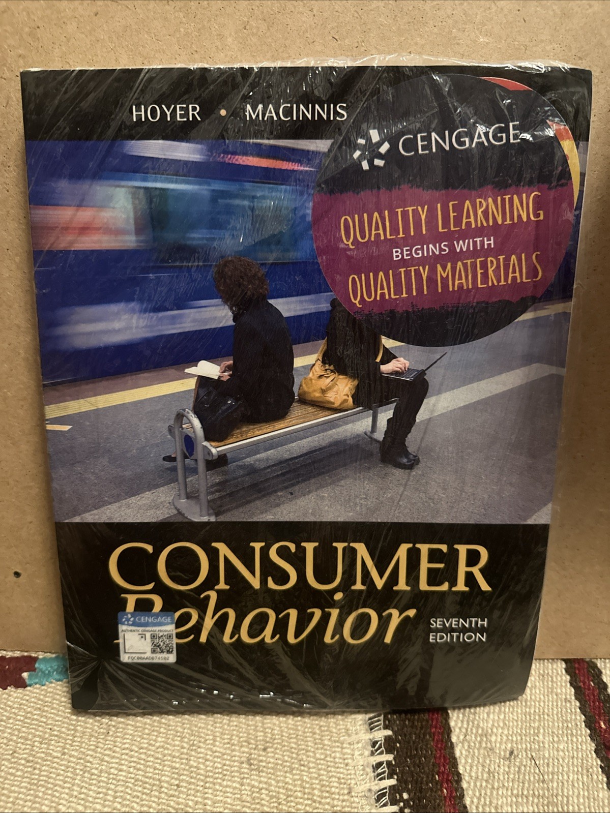 Consumer Behavior by Deborah J. MacInnis, Wayne Hoyer Seventh Edition Textbook
