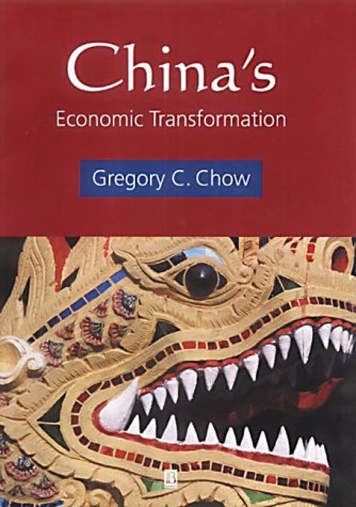 China’s Economic Transformation Paperback Gregory C. Chow