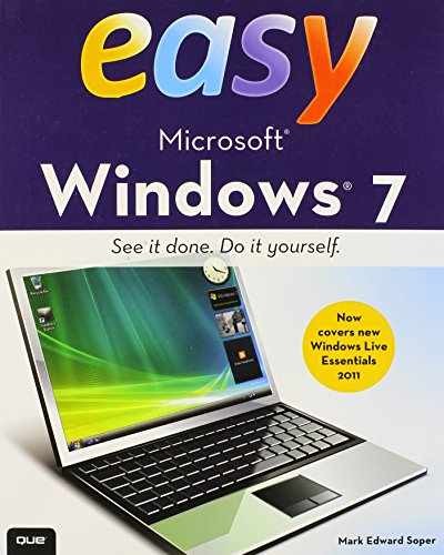Easy Microsoft Windows 7 – Paperback, by Soper Mark Edward – Acceptable