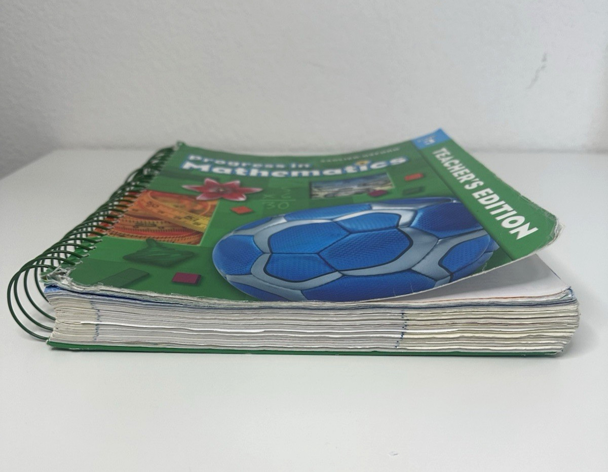 Sadlier Oxford Progress in Mathematics Grade 3 Teacher Edition Spiral CC