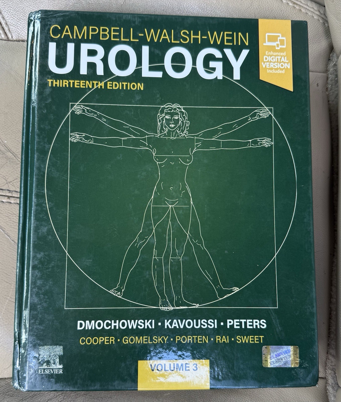 Campbell Walsh Wein Urology: Volume 3 Thirteenth Edition Hardcover Enhanced Digi