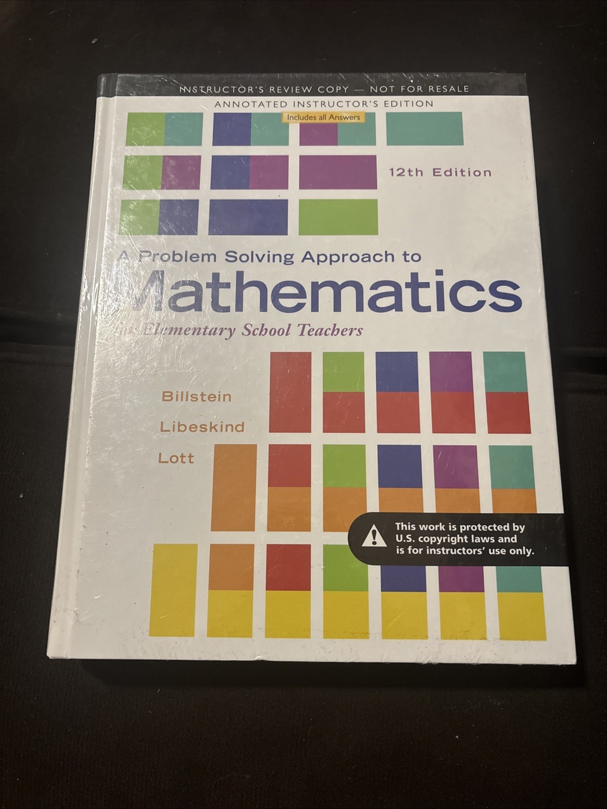 A Problem Solving Approach to Mathematics for Elementary School Teachers Edition