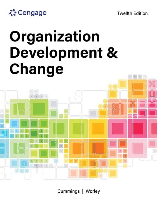 Organization Development and Change, Worley, Christophe