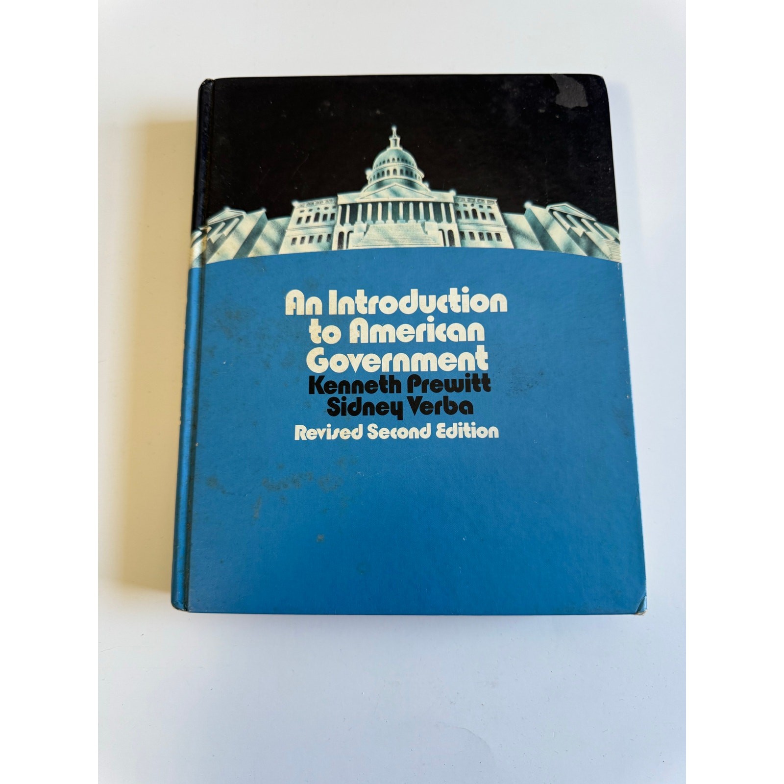 An Introduction American Government 2nd Edition Prewitt & Verba 1977 Hardcover