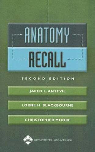 Anatomy Recall by Facs Blackbourne, Lorne H, MD: Used