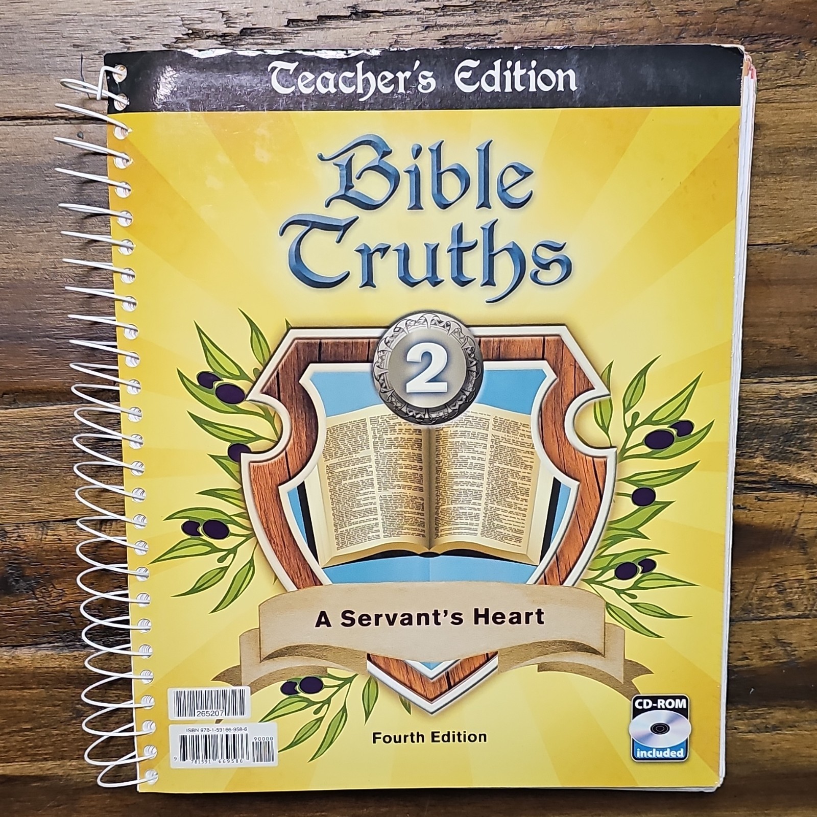 BJU Press Bible Truths 2: A Servant’s Heart Fourth Edition Teacher’s CD-ROM