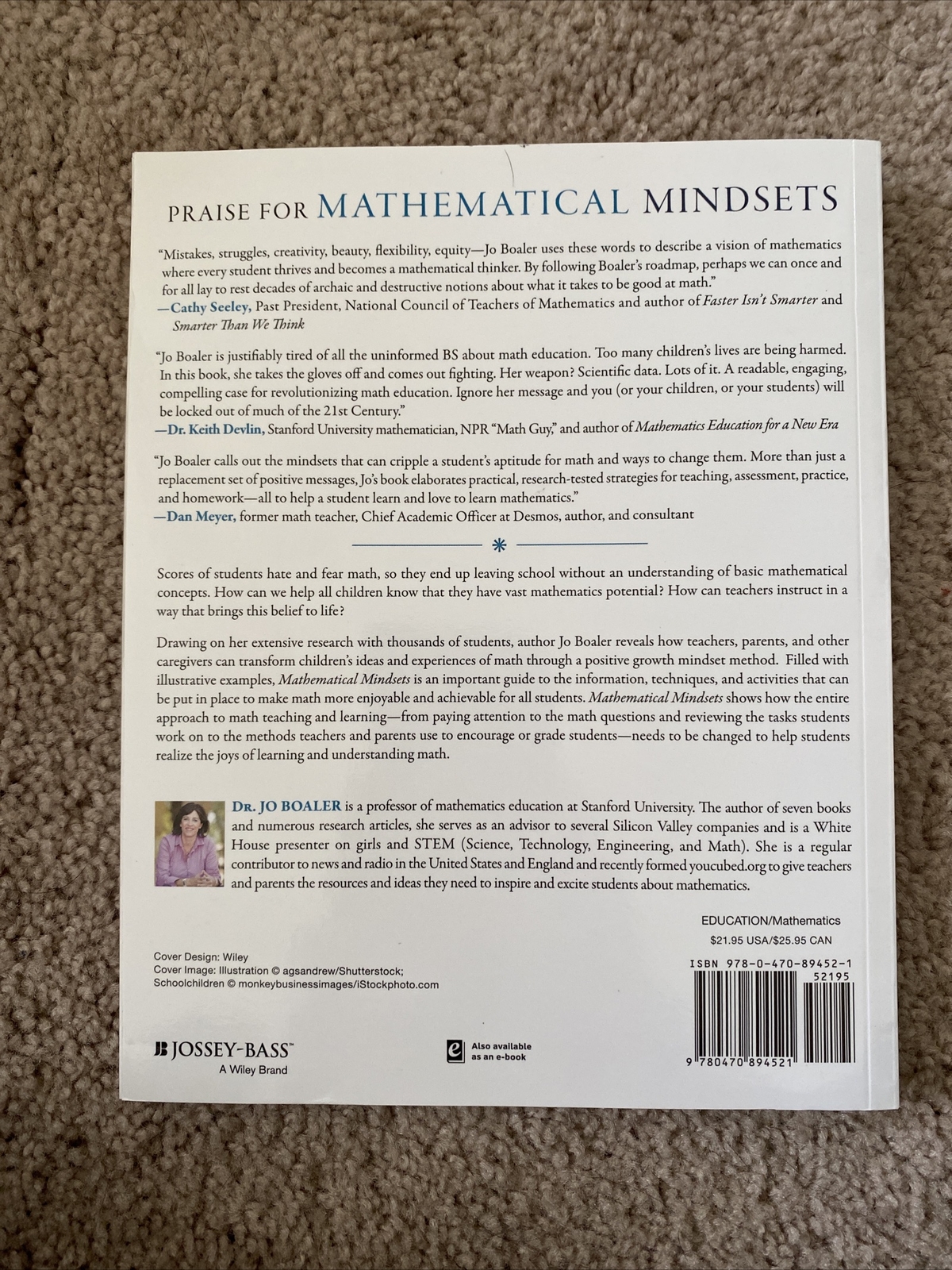 Mathematical Mindsets : Unleashing Students’ Potential Through Creative Math,…