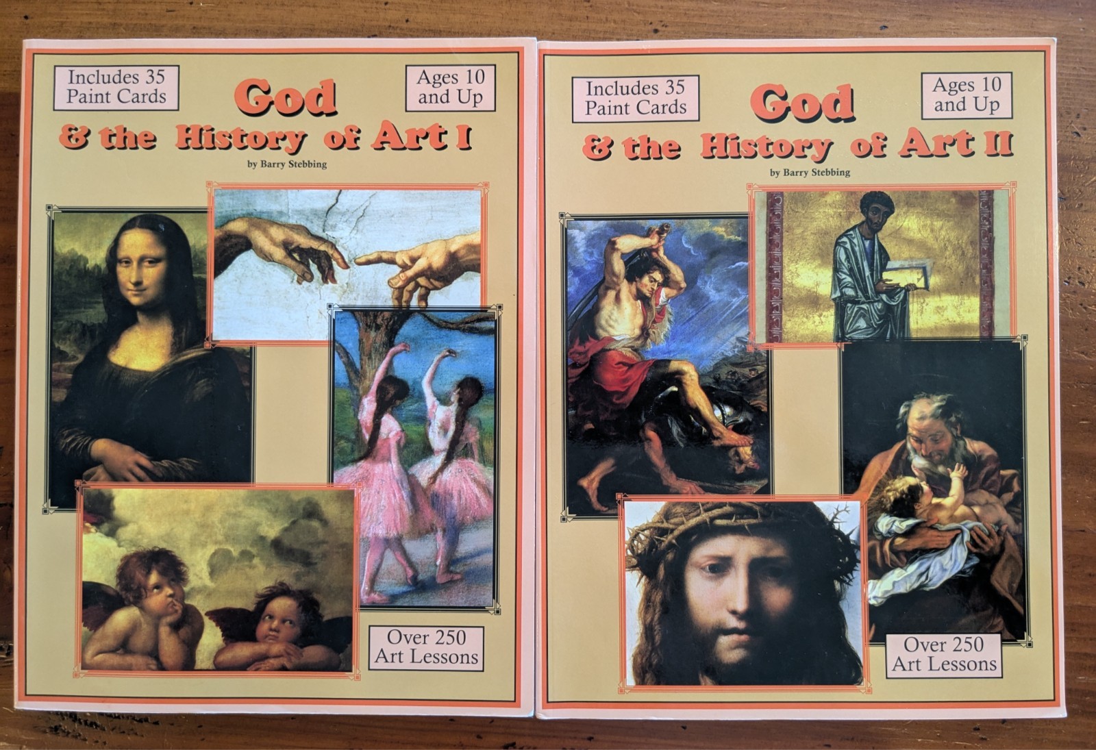 God & the History of Art I and II by Barry Stebbing for ages 10 and up