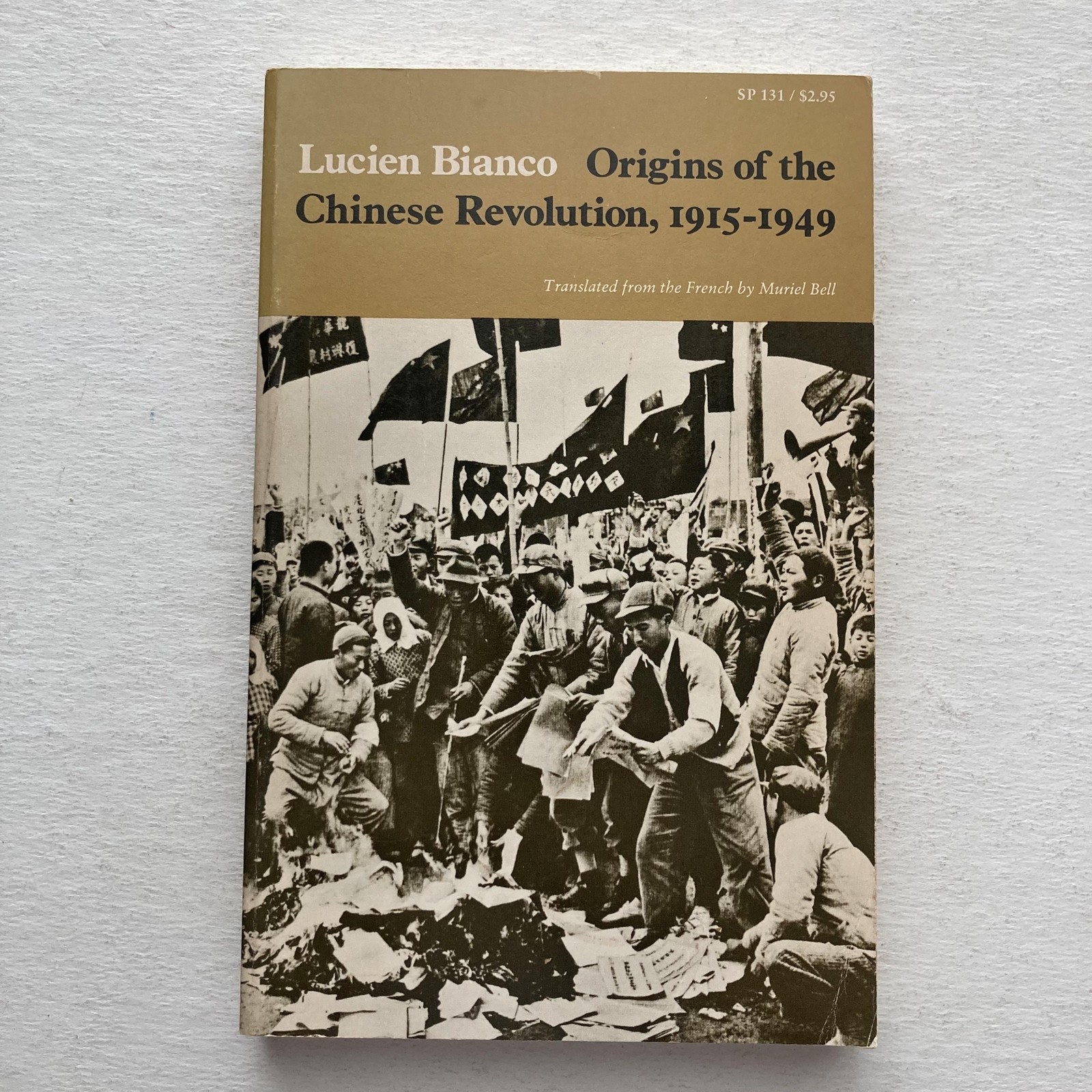Vintage 1971 Origins Of The Chinese Revolution Lucien Bianco Stanford PB History