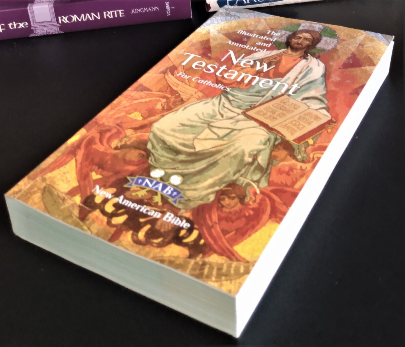 THE ILLUSTRATED AND ANNOTATED NEW TESTAMENT FOR CATHOLICS – NAB (As New)