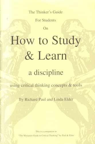 The Thinker’s Guide for Students – Pamphlet, by Richard Paul; Linda – Very Good