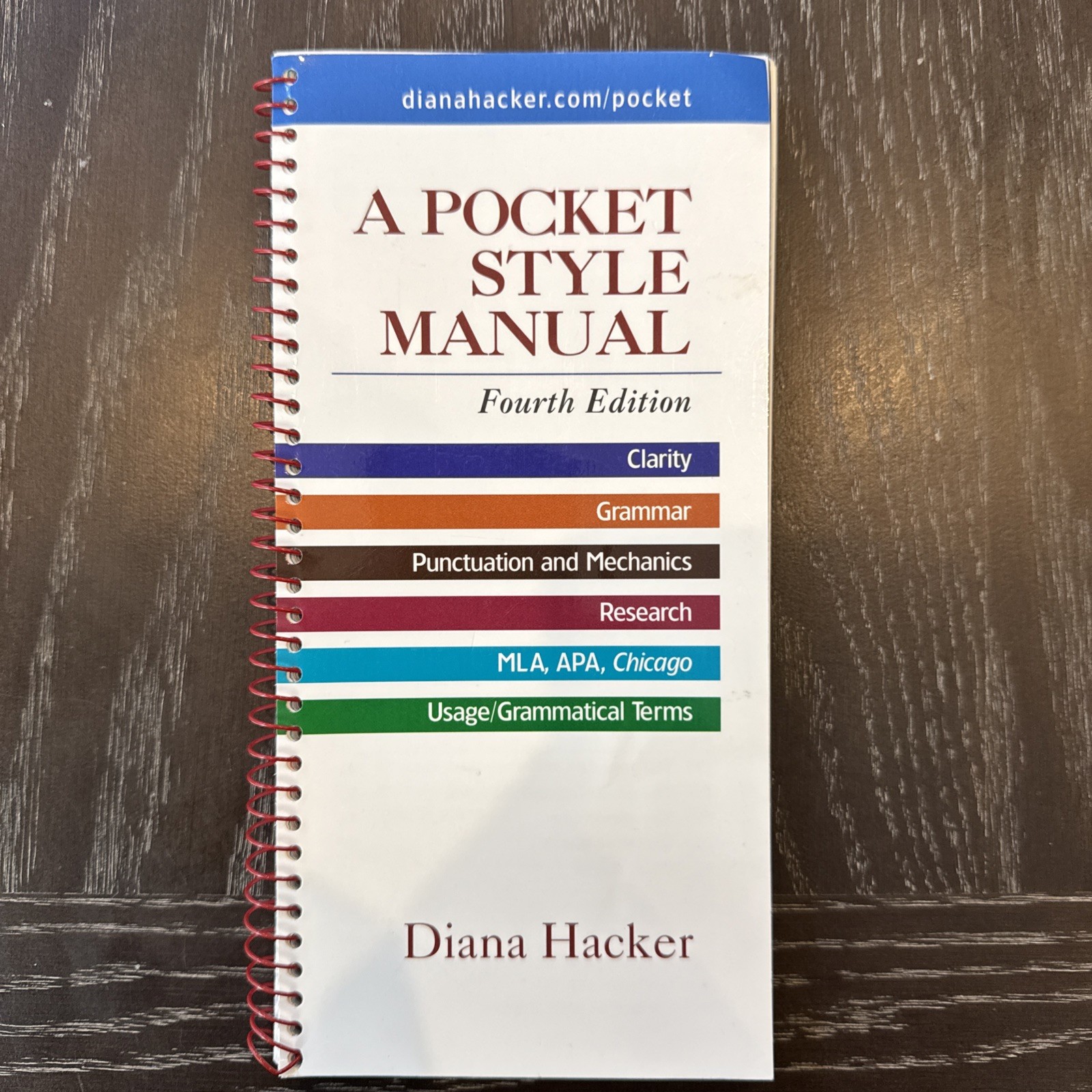 Pocket-Style Manual by Diana T. Hacker (2003, Trade Paperback)