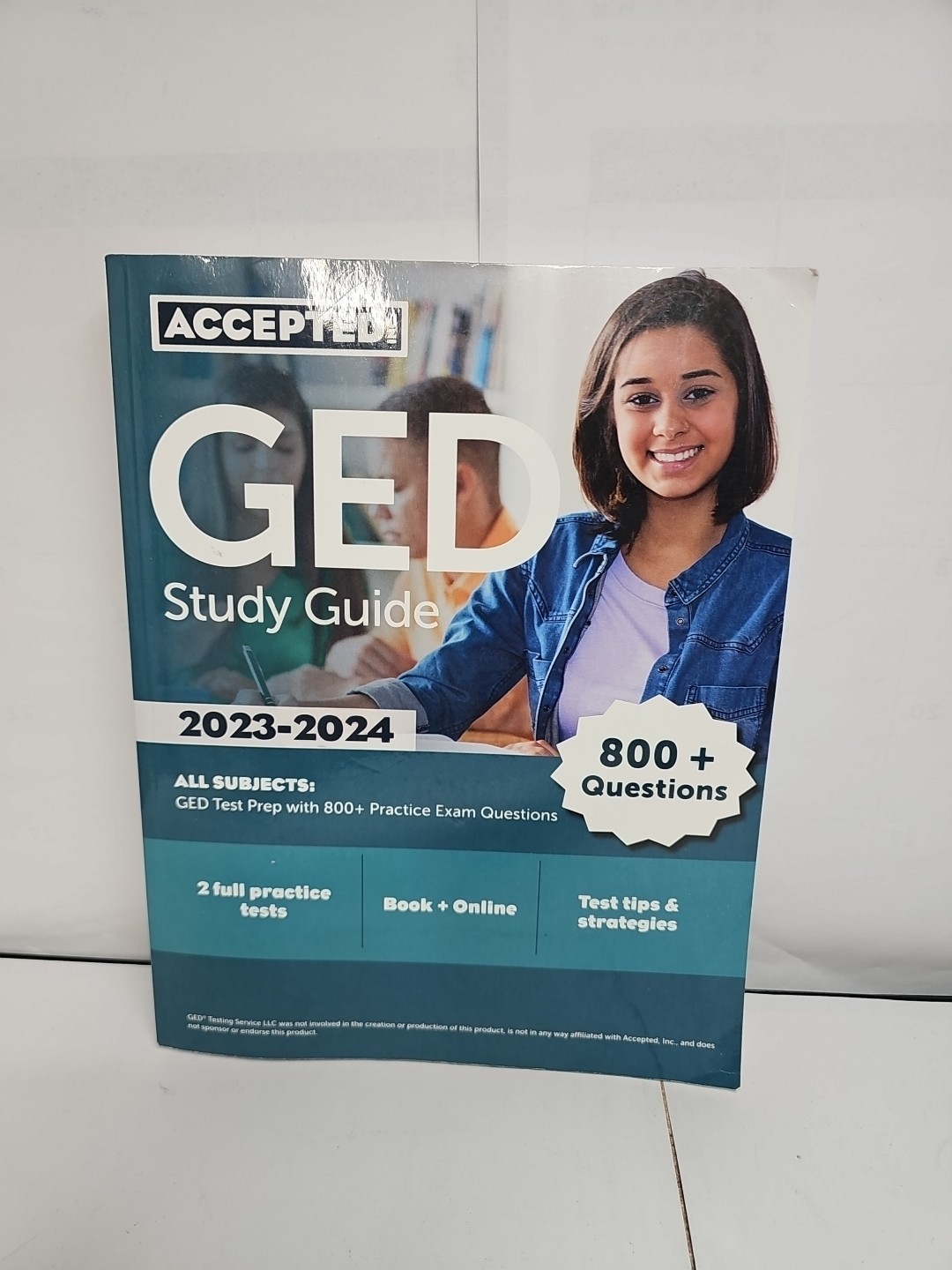 GED Study Guide 2023-2024 All Subjects : GED Test Prep with 800+ Practice…
