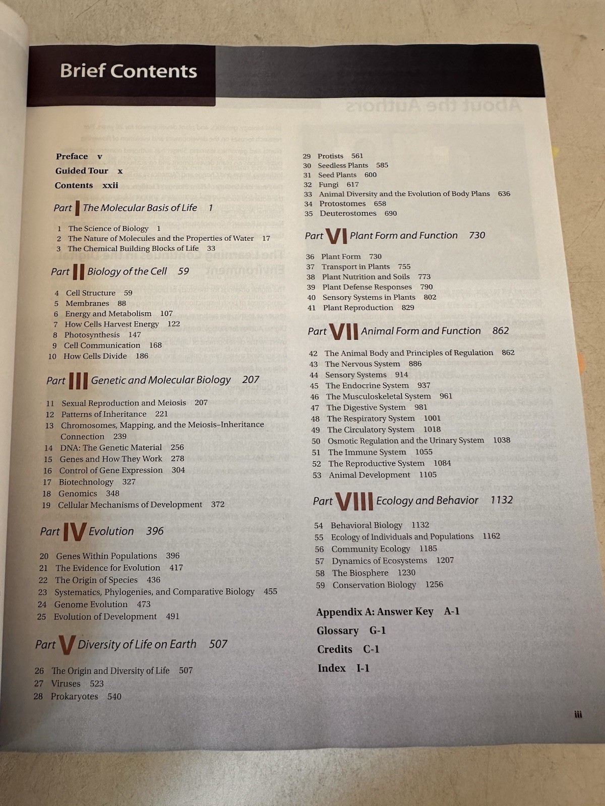University Of Tampa Biology 10th Edition Bio 203 Bio 204 Biological Diversity/