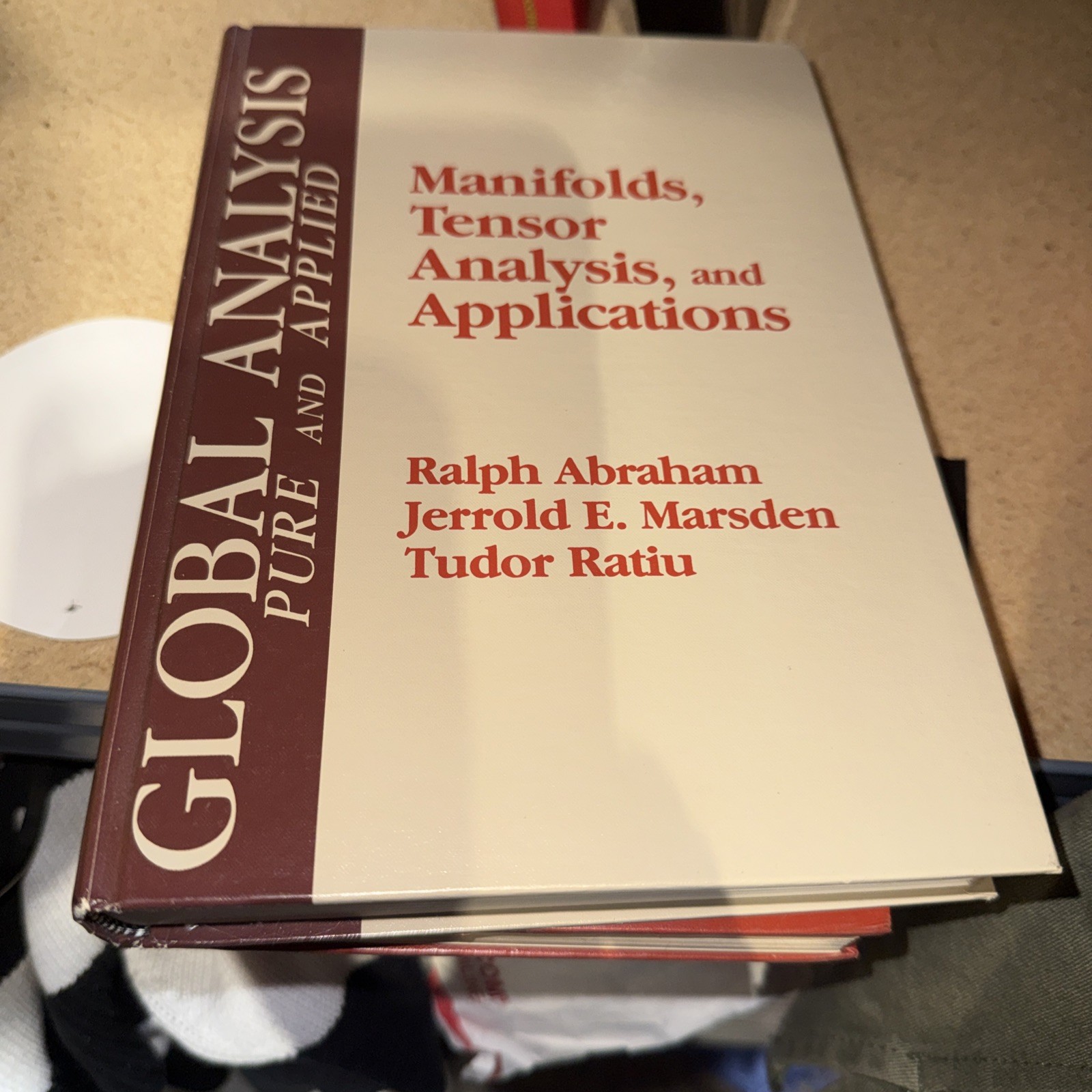 Manifolds tensor analysis and applications Global analysis pure and applications