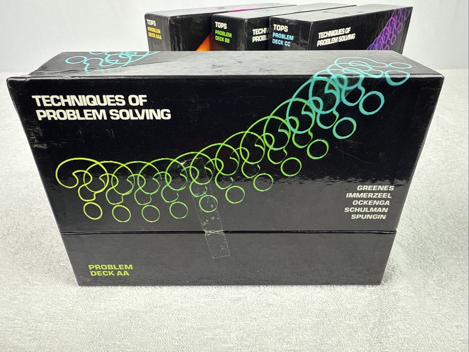 Techniques Of Problem Solving Lot Deck AA, AAA, BB, CC Homeschooling