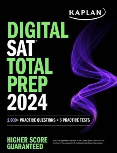 Digital SAT Total Prep 2024 (Kaplan Test Prep) – Paperback – GOOD