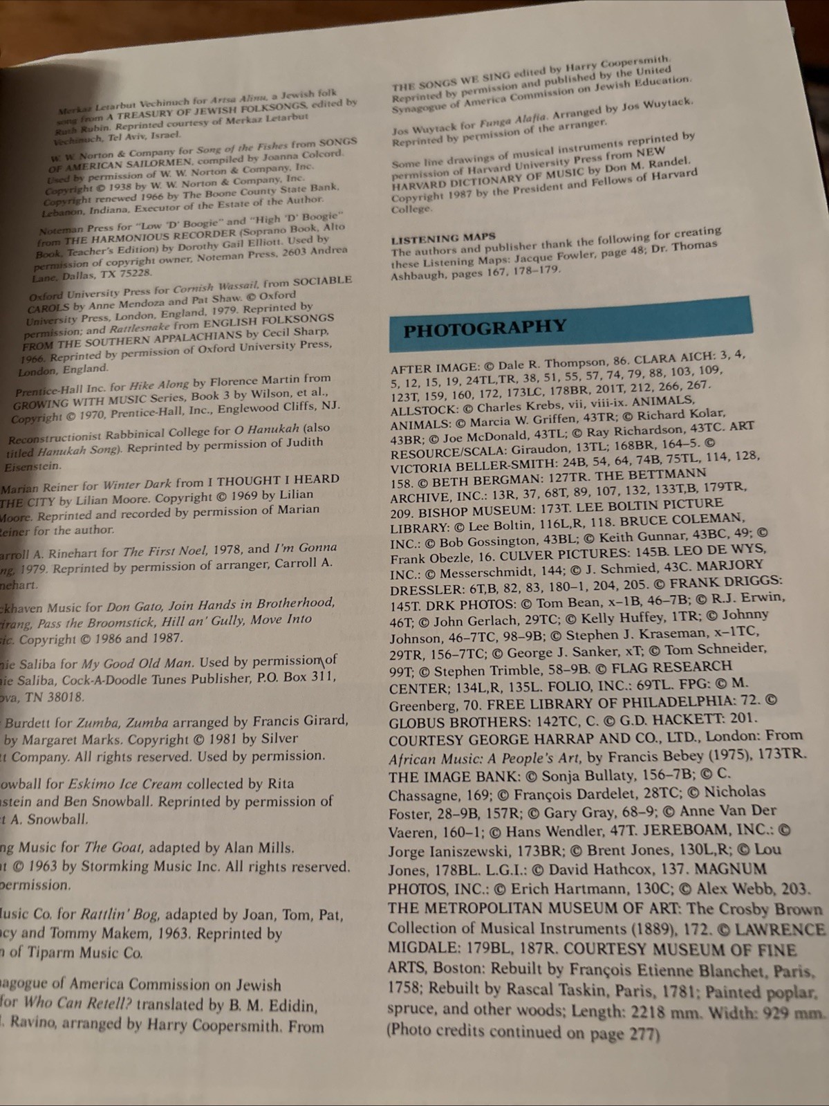 Music and You Textbook (Hardcover, 1991) ￼ Teacher Owned