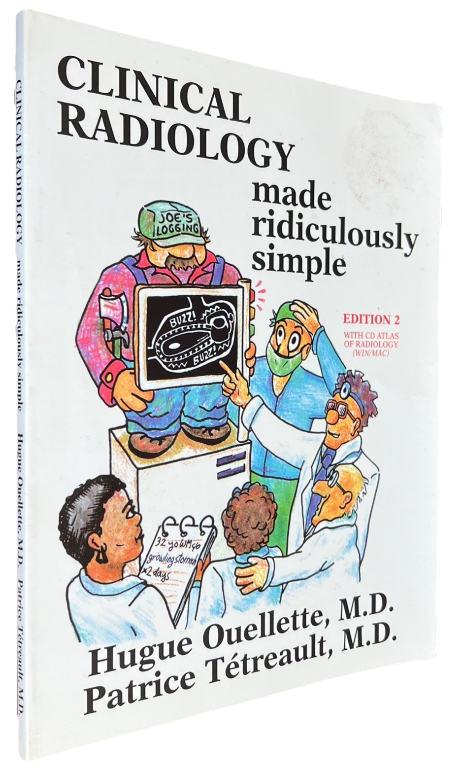 Clinical Radiology Made Ridiculously Simple Edition 2 (2006, w/ CD-Rom) (GOOD)
