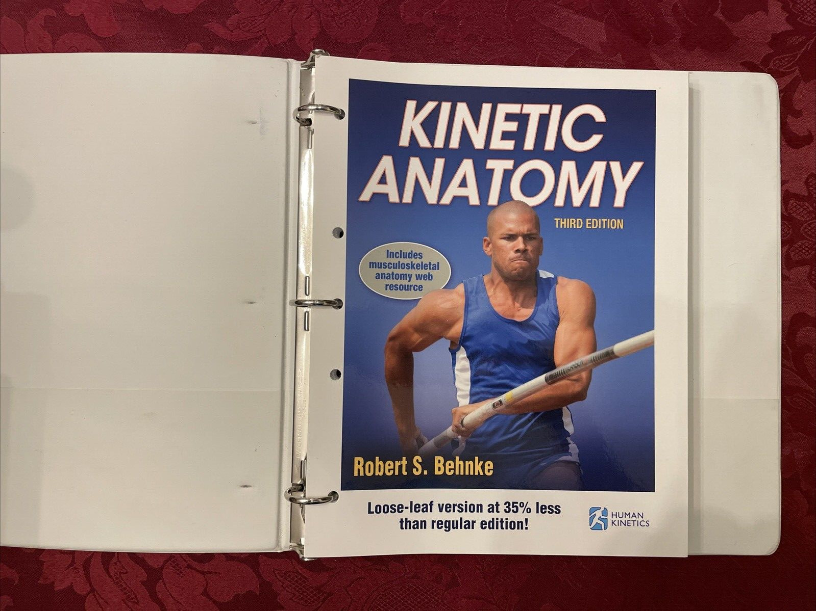 Kinetic Anatomy by Robert S. Behnke (2016, Looseleaf-Sheets only)