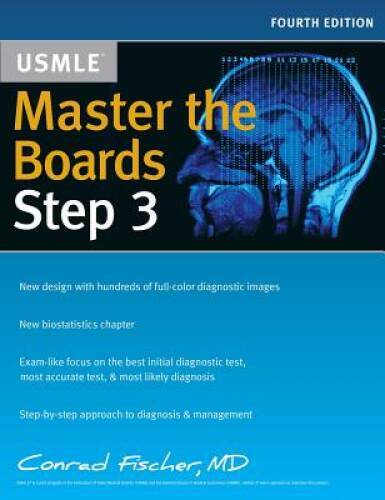 Master the Boards USMLE Step 3 – Paperback By Fischer MD, Conrad – GOOD