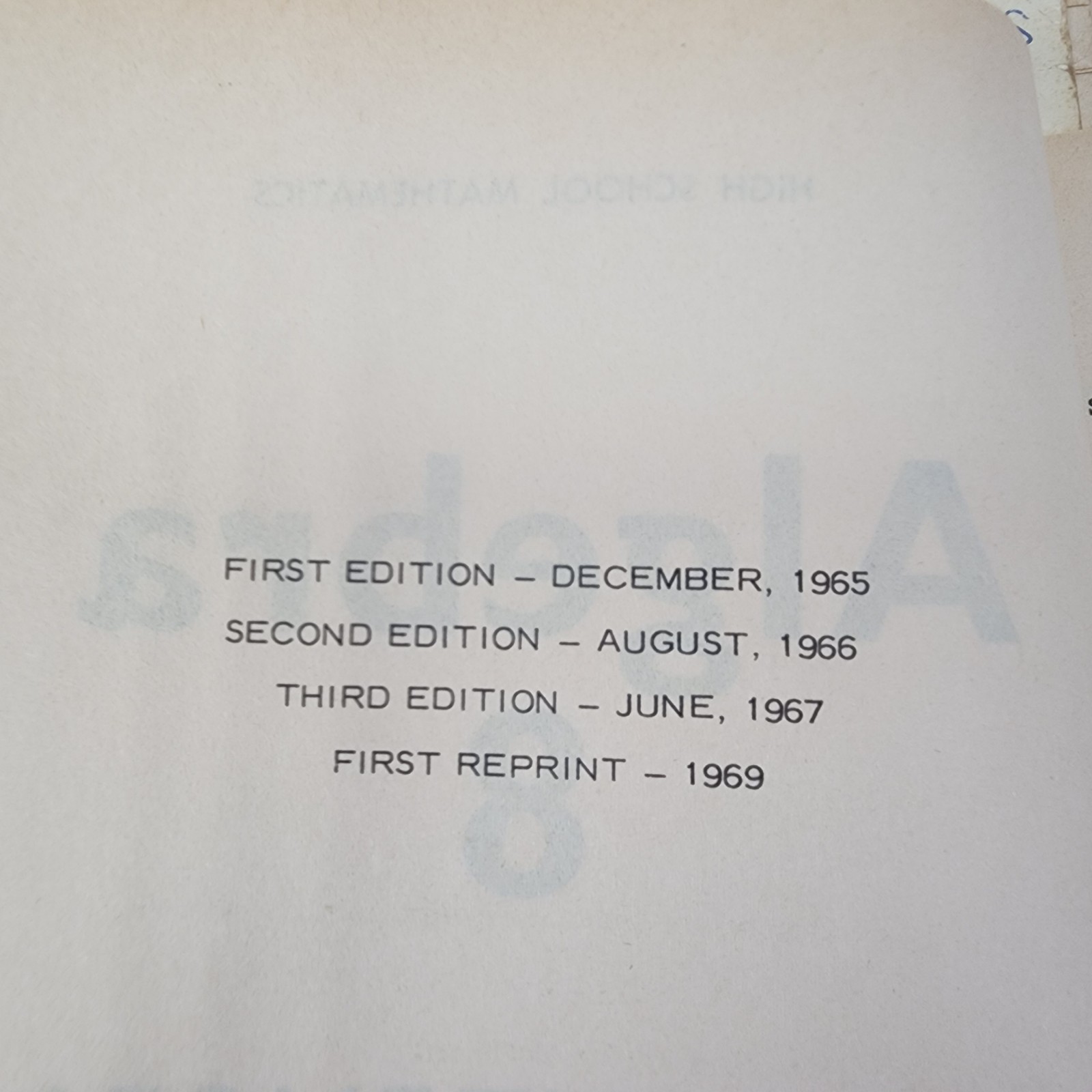 1960s Western Australia school text book lot secondary high school lot of 10