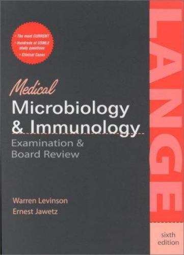 Lange Basic Science Ser.: Medical Microbiology and Immunology : Examination and