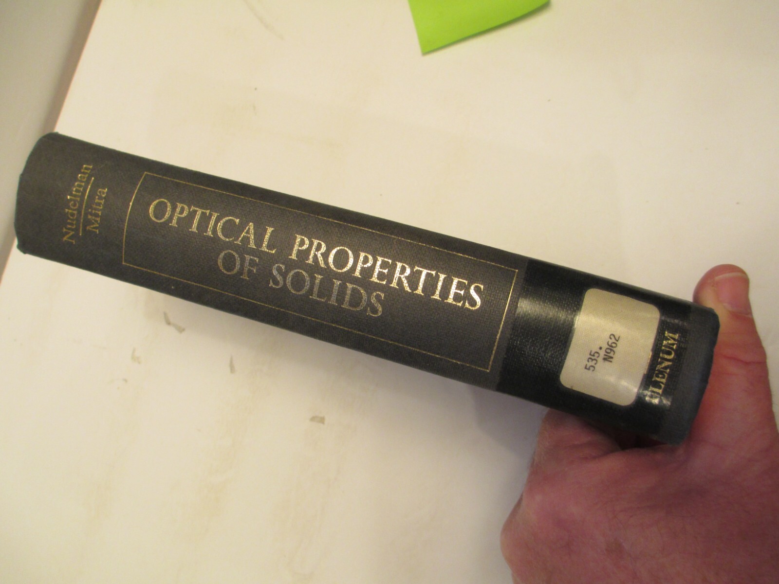 Optical Properties of Solids 1969 Plenum Press NATO Advanced Study C80